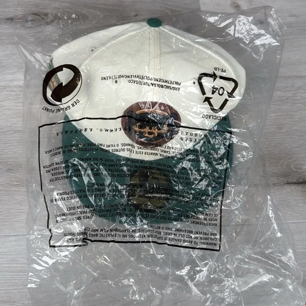 New Era 59Fifty Chicago Cubs White Cooperstown Collection Camp Fitted Hat‎ Nwt